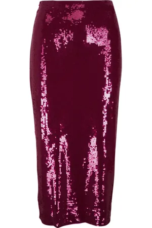 VERONICA BEARD Sequin-embellished midi skirt