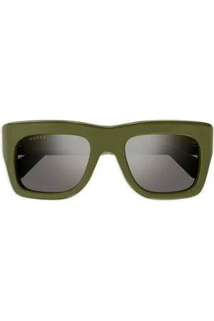 Gucci Logo-lettering sunglasses
