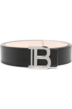 Balmain Logo-buckle belt