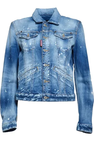 Dsquared2 Paint-splatter jacket