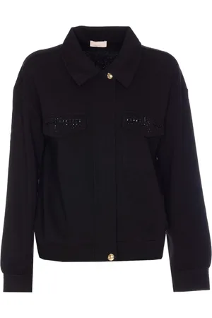 Liu Jo Studded cotton-blend jacket
