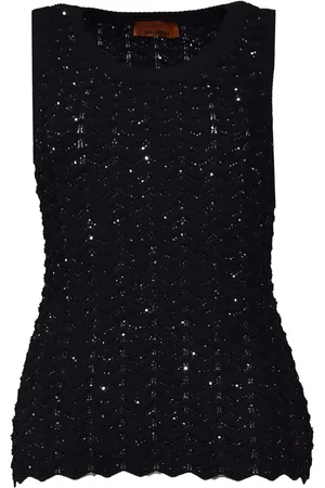 Missoni Sequin-embellished tank top