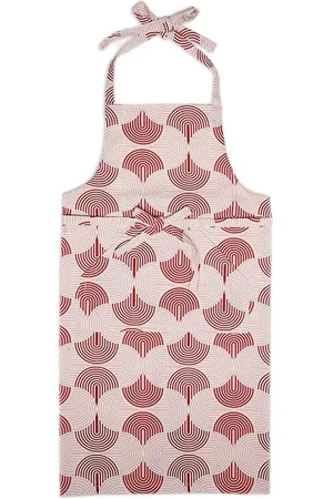 La DoubleJ Abstract-print apron
