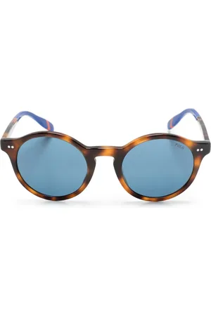Ralph Lauren Tortoiseshell round-frame sunglasses