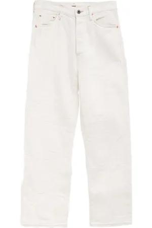 CHIMALA Cotton wide-leg jeans