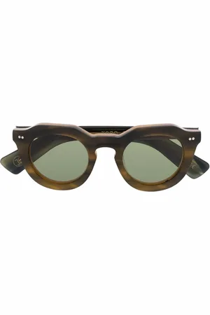 LESCA Toro round-frame sunglasses