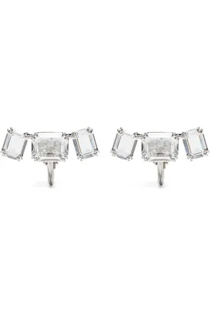 Swarovski Millenia crystal-embellished earrings
