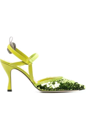 Fendi Sequinned point-toe pumps