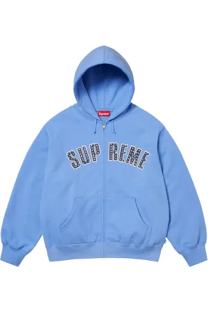 Supreme X B.B Simon® zip-up hoodie