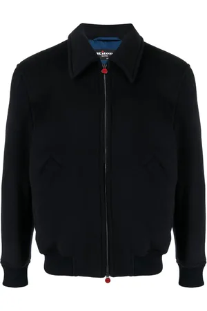Kiton Virgin wool-cashmere bomber jacket