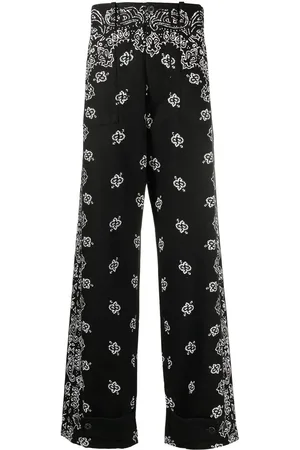 AMIRI Paisley-print cotton trousers