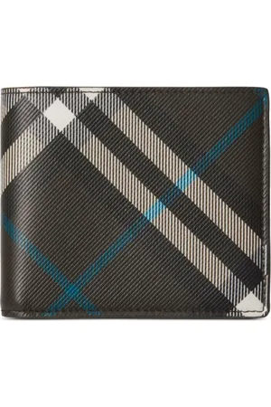 Burberry Check pattern bi-fold wallet