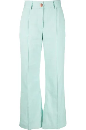 See by Chloé Textured bootcut trousers