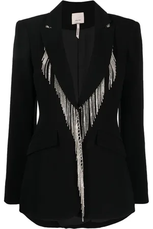 Cinq A Sept Cheyenne fringed blazer