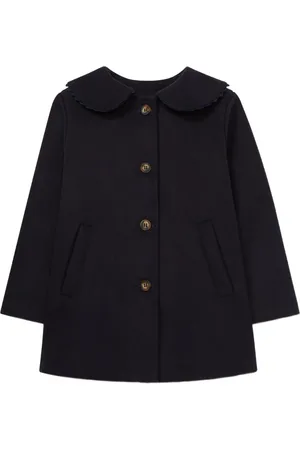 LARANJINHA Peter pan-collar coat