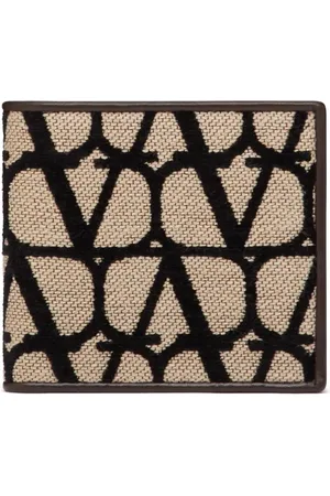 VALENTINO GARAVANI Toile Iconographe bi-fold wallet
