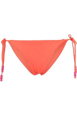 Jimmy Choo Debossed-logo bikini bottoms