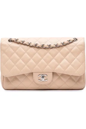 CHANEL 2012 Jumbo Classic Caviar Double Flap shoulder bag