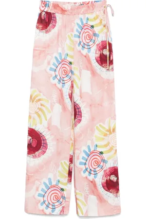 Scotch&Soda Graphic-print trousers
