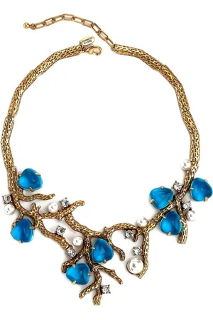 Kenneth Jay Lane Sea Branch necklace