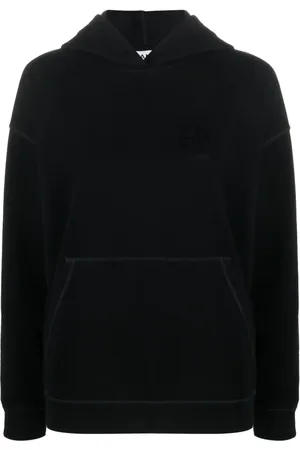 Ganni Isoli logo-embroidered hoodie