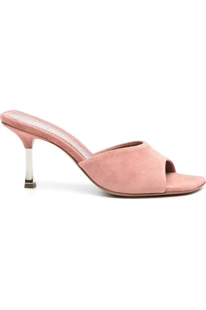 PARIS TEXAS 70mm leather mules