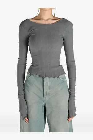 MARC LE BIHAN Distressed top