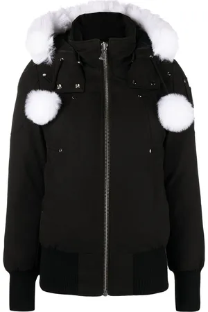 Moose Knuckles Feather down hooded jacket