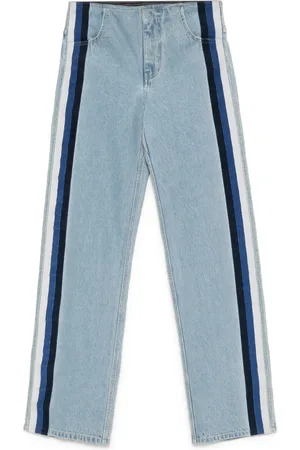 CHRISTOPHER ESBER Streaked denim jeans
