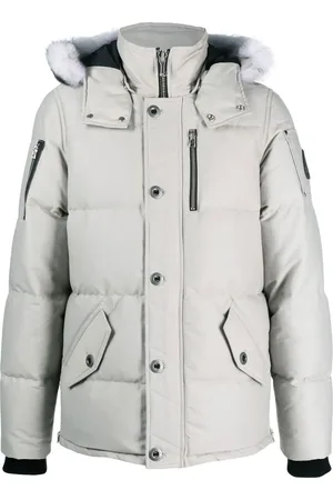 Moose Knuckles Faux-fur trim padded parka