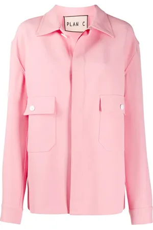 Plan C Oversized shirt jacket
