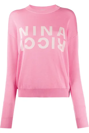 Nina Ricci Knitted logo jumper