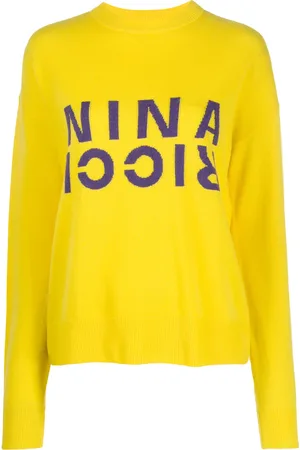 Nina Ricci Stitched logo jumper
