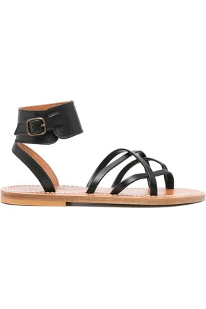 K jacques Leather strappy sandals