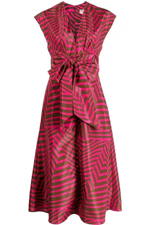 Silvia Tcherassi Toledo stripe-pattern dress