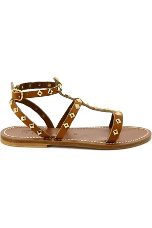 K jacques Arelatepyr studded flat sandals
