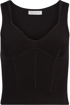 Nina Ricci Corset-style tank top