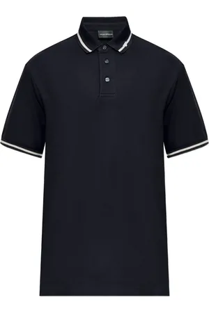 Emporio Armani Contrast-trim polo shirt