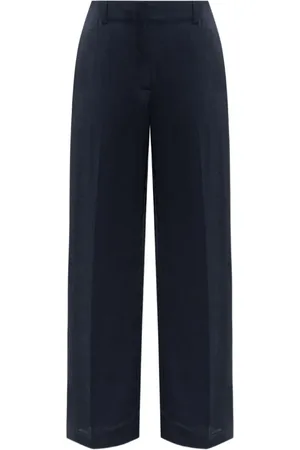 THEORY Satin tailored trousers