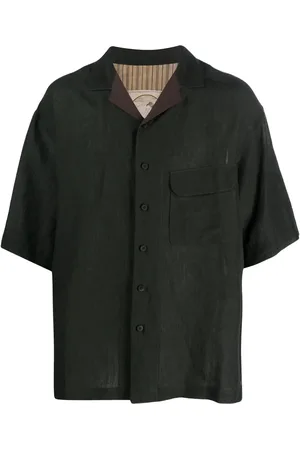 ZIGGY CHEN Oversized short-sleeve shirt