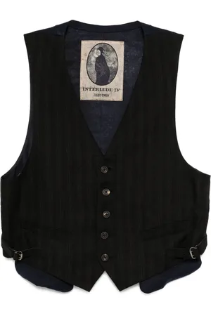 ZIGGY CHEN Striped waistcoat