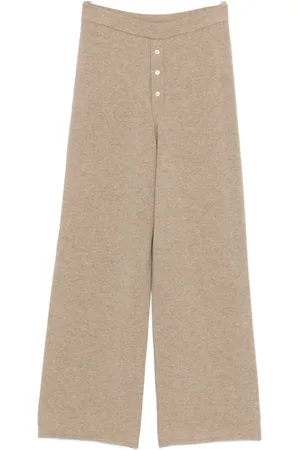 Guest In Residence Cashmere straight-leg trousers