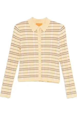 Guest In Residence Elle plaid cardigan