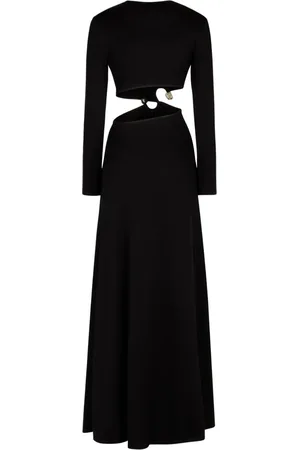 CHRISTOPHER ESBER Cut-out ring-detail maxi dress