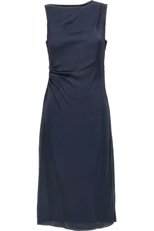 THEORY Draped midi dress