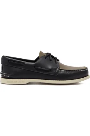 Sperry A/O 3 Eye " /White" boat shoes