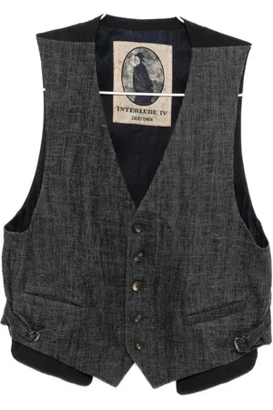 ZIGGY CHEN Linen gilet