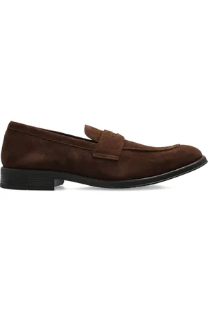 Paul Smith Penny-strap suede loafers
