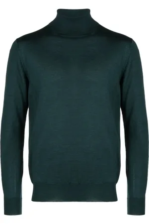Cruciani Roll-neck cashmere blend jumper