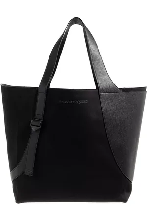 Alexander McQueen Shopping Bags - Shopper with logo embroidery - - Shopping Bags for ladies